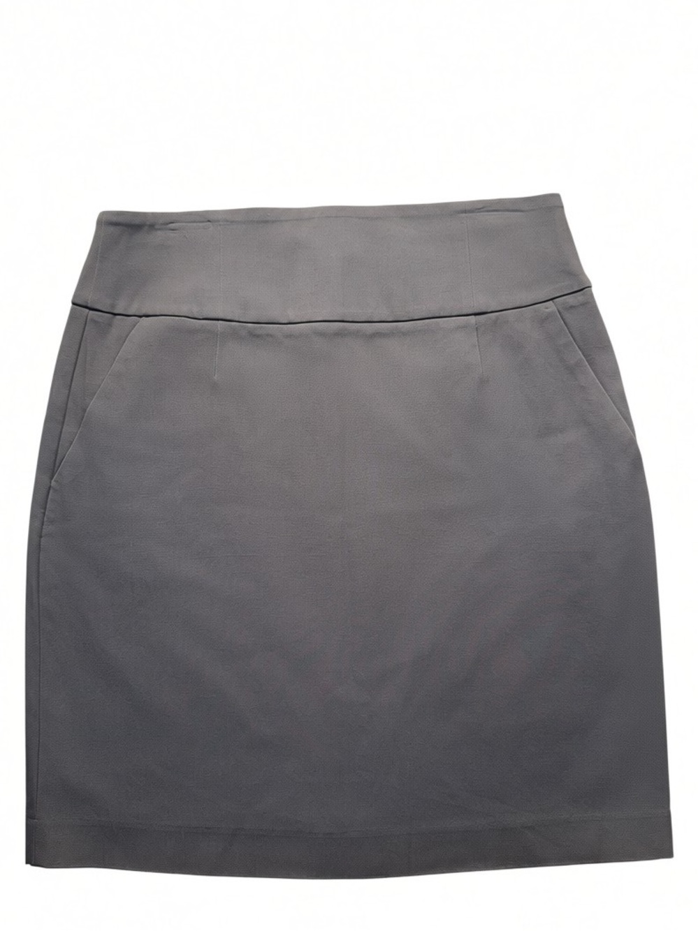 Banana Republic Size 14 Plus Pencil Skirt Charcoal Gray Business Interview